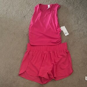 Women's Pink Yogalicious Set